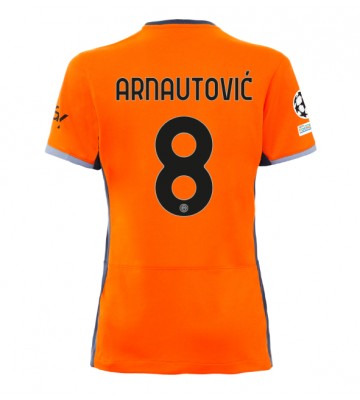 Inter Milan Marko Arnautovic #8 Tercera Equipación Mujer 2023-24 Manga Corta